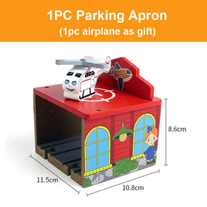 Beech Wooden Train Track Railway Bridge Tunnel Accessories Fit for Brio Wood Train Pieces Educational Toys for Children Gifts