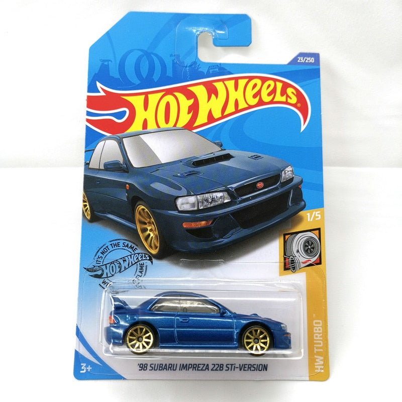 2020 Hot Wheels 1:64 Car NO.1-26 98 SUBARU IMPREZA 22B STi