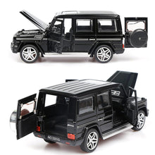 Load image into Gallery viewer, 1:32 Alloy Pull Back Model Car Model Toy Sound Light Pull Back Toy Car For G65 SUV AMG Toys For Boys Children Gift