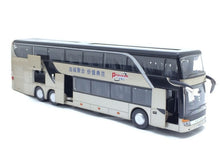 Load image into Gallery viewer, Sale High quality 1:32 alloy pull back bus model,high imitation Double sightseeing bus,flash toy vehicle, free shipping