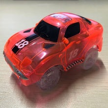 Load image into Gallery viewer, Magical Track Cars LED Light Electronics Car Tracks Toy Cars Parts Car Rail Race Track Children&#39;s Toys For Boys Birthday Gifts