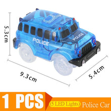 Load image into Gallery viewer, Magical Track Cars LED Light Electronics Car Tracks Toy Cars Parts Car Rail Race Track Children&#39;s Toys For Boys Birthday Gifts