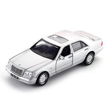 Load image into Gallery viewer, Zhenwei Mercedes-Benz S W140 1:32  Alloy Model Car Sound Light Pull-back Light Sound Alloy Vehicle Model Toys for Children